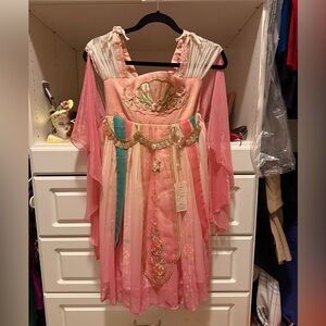 Kid’s Tang dynasty Chinese princess dress costume